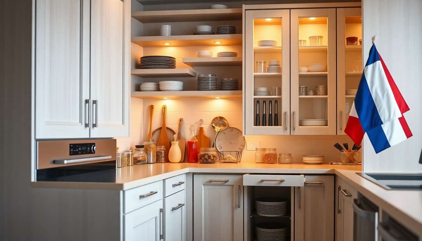 Aménager des placards de cuisine : astuces et conseils pratiques