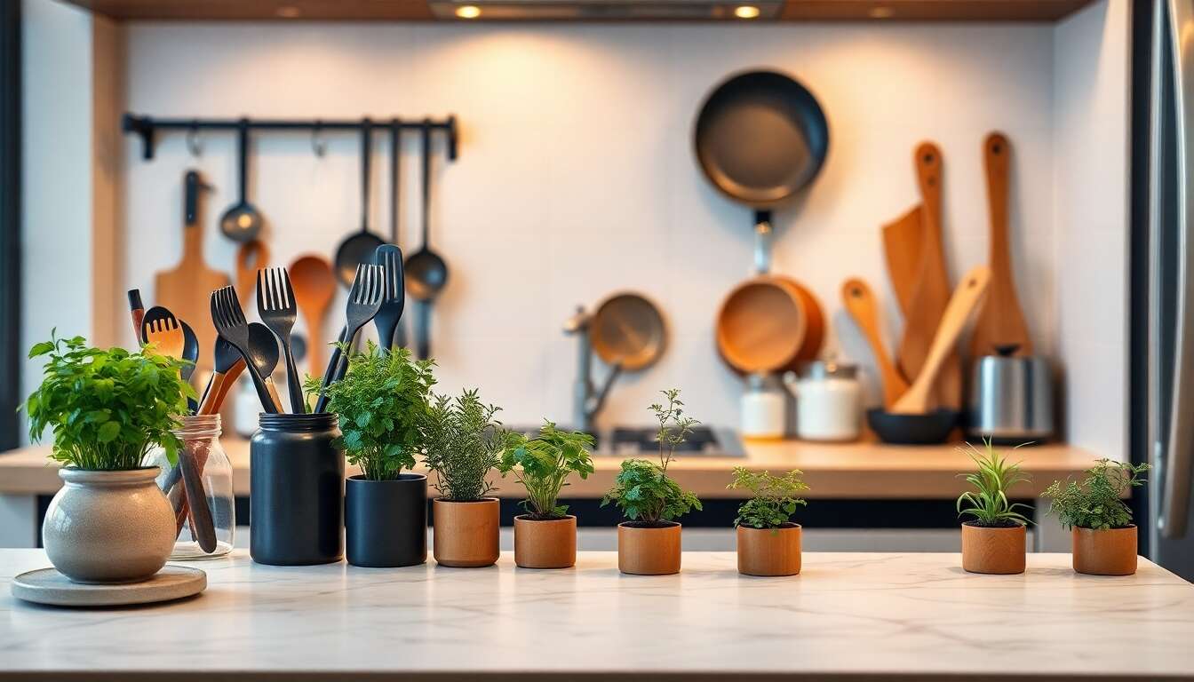 Aménager son plan de travail en cuisine : astuces et conseils