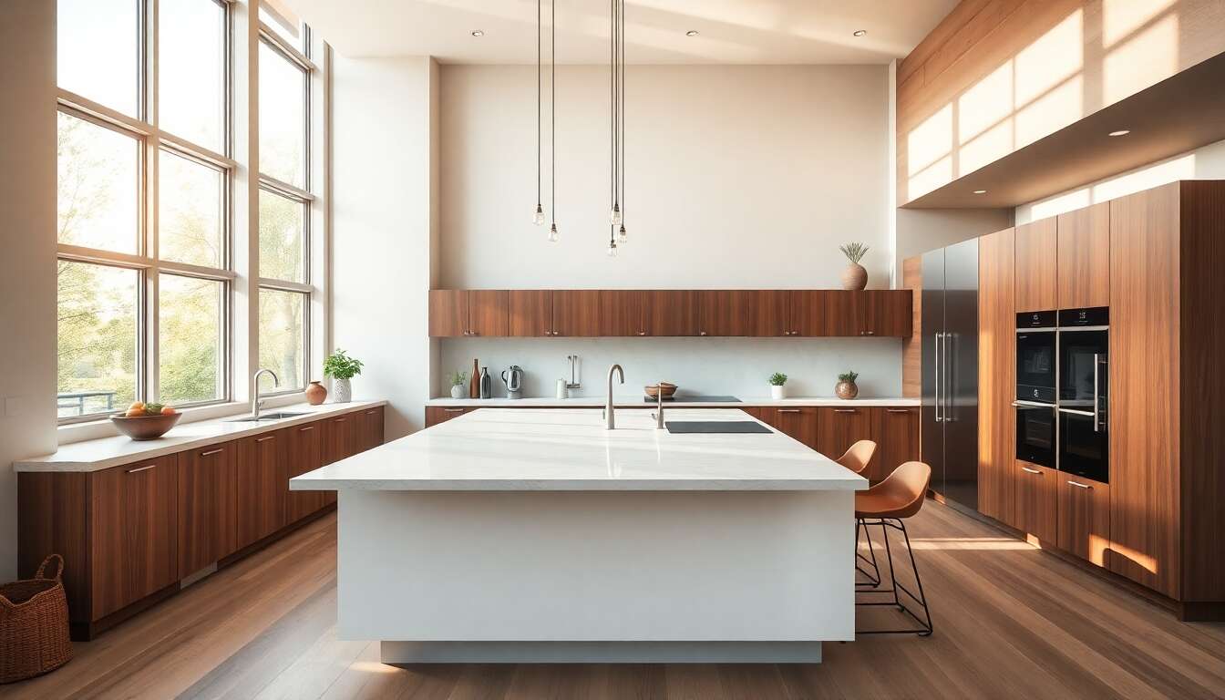 Comment concevoir un îlot central ergonomique pour votre cuisine ?