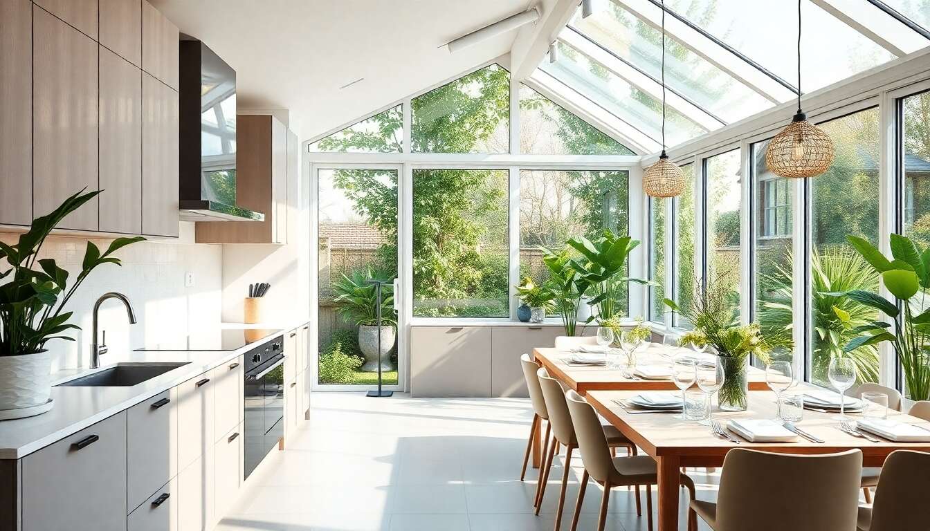 Comment aménager votre cuisine dans une véranda ?