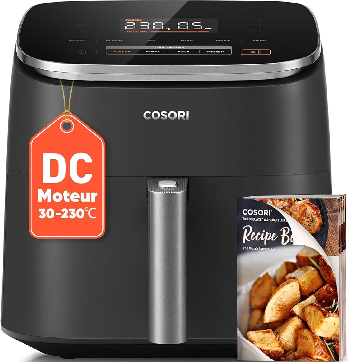 Test : cosori Air Fryer 9 en 1 sans huile et économique