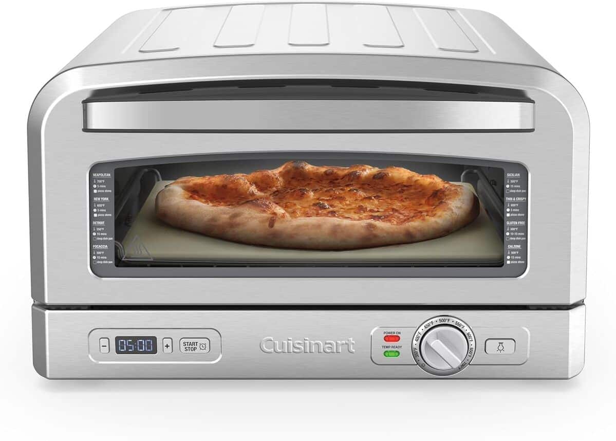 Test : cuisinart four à pizza prêt en 5 minutes
