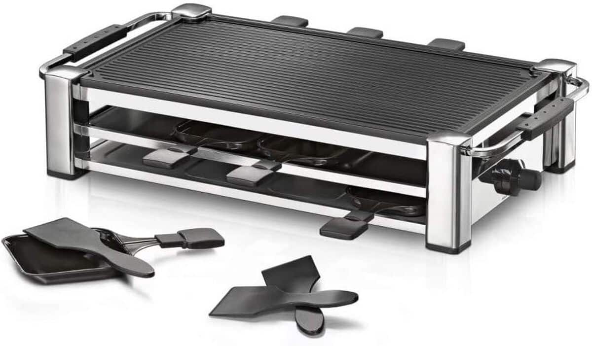 Test de la raclette fashion Rommelsbacher RCC 1500