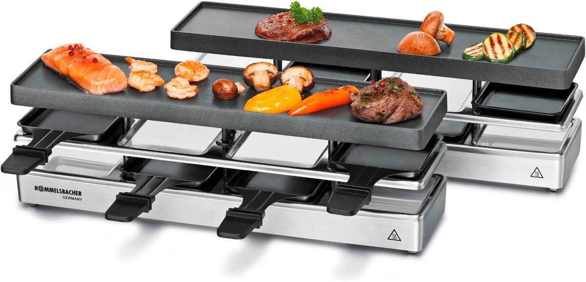 Test de l'appareil à raclette Rommelsbacher RC 1600 : convivialité garantie