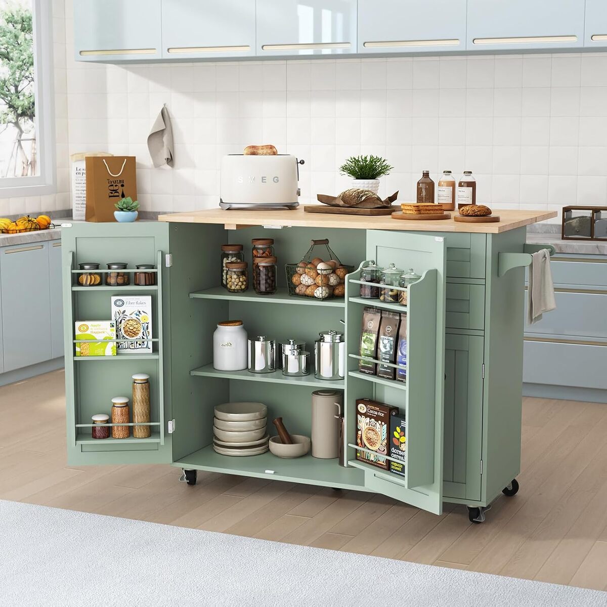 Test : îlot de cuisine HLR avec rangement ingénieux