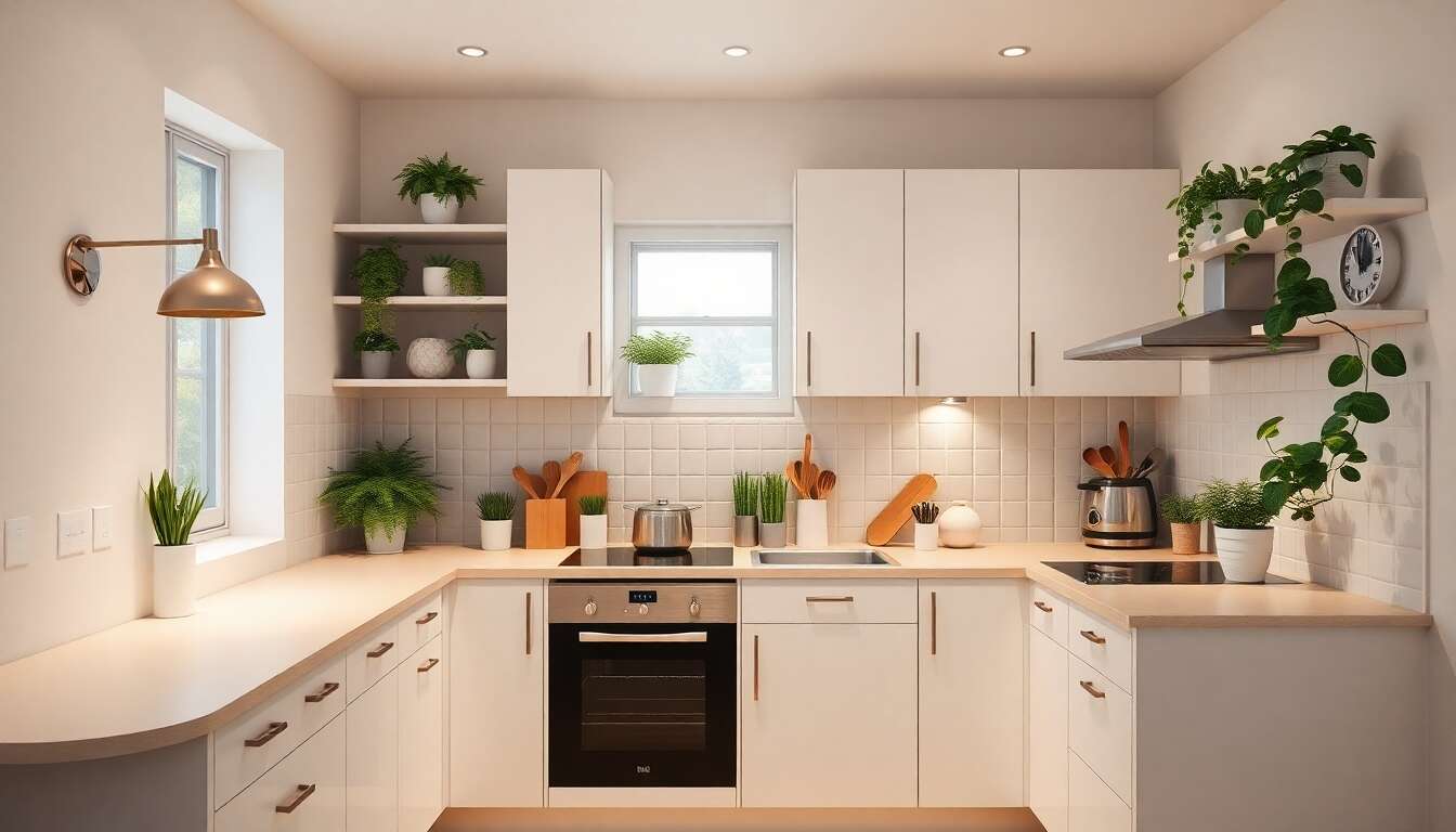 Aménager une petite cuisine en U : astuces et conseils