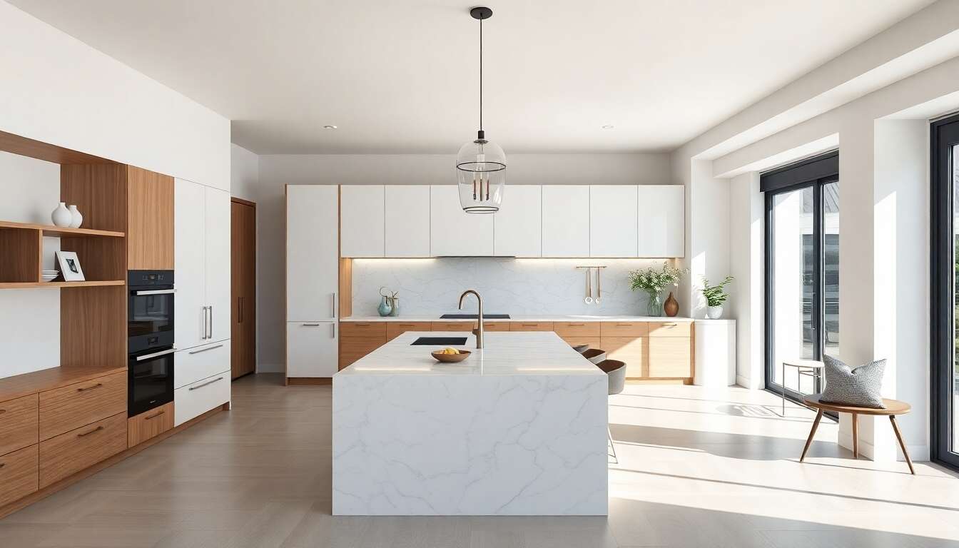 Aménager une cuisine ouverte : 4 idées tendance