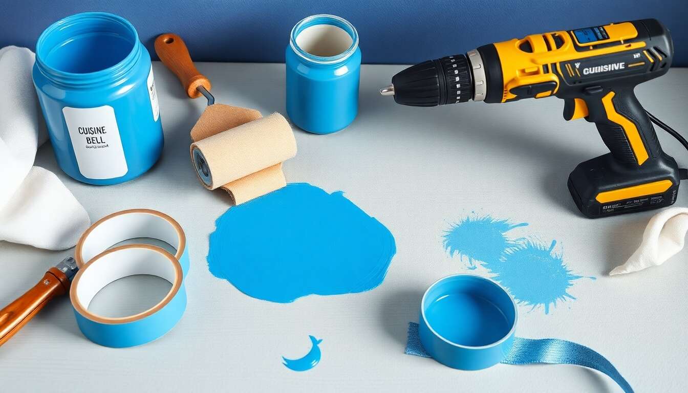 Cuisine bleue : conseils déco pour oser la couleur
