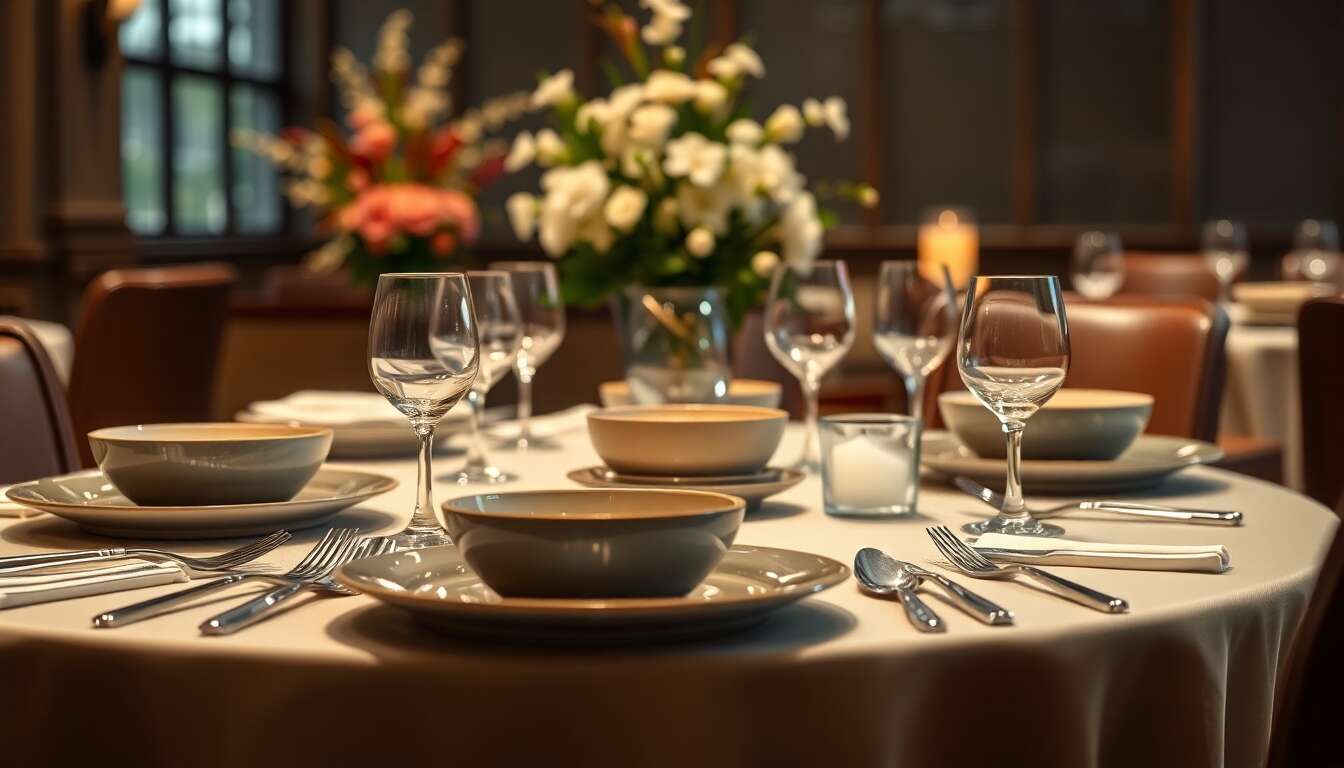 Comment bien choisir sa vaisselle pour un restaurant ou un hôtel ?