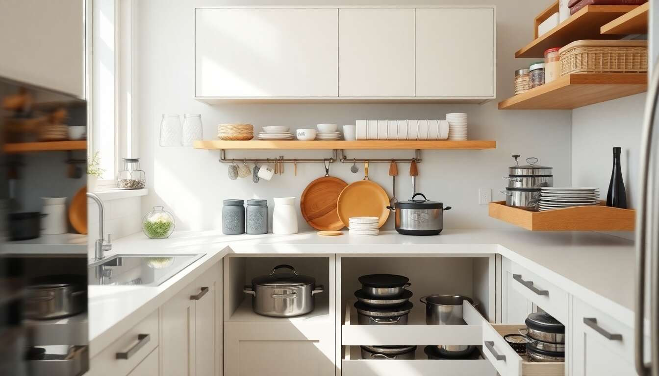 5 astuces pour optimiser l'espace de rangement en cuisine