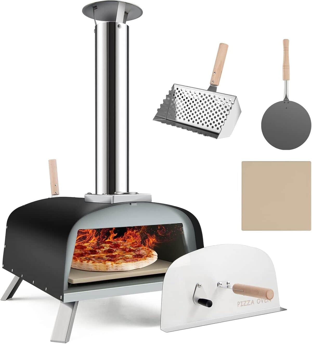 Test complet du four GYMAX idéal pour pizzas au feu de bois — free download