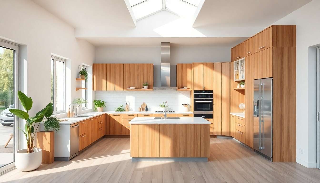 Définir l'espace : les astuces pour une cuisine ouverte fonctionnelle