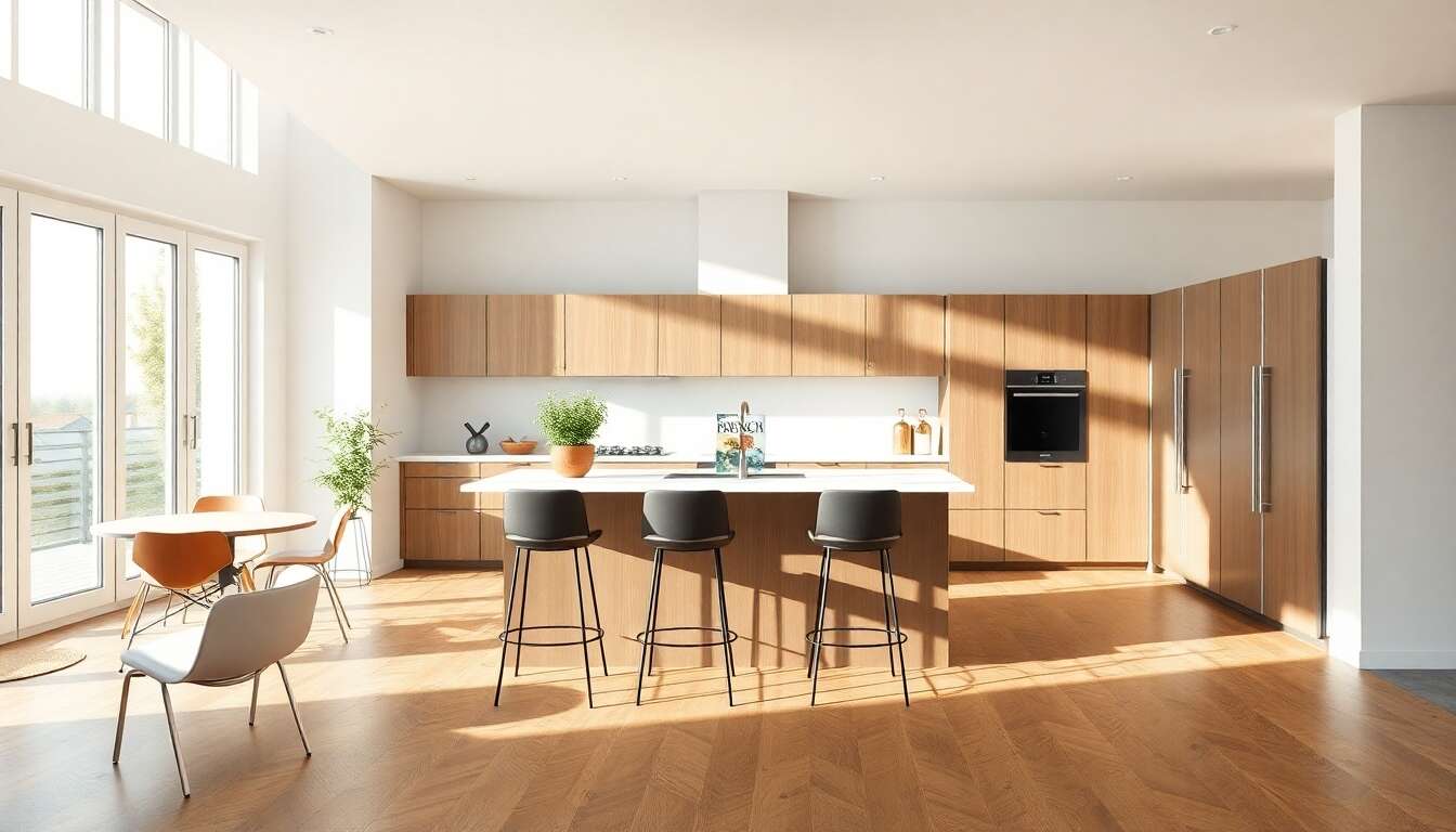 Séparer sans cloisonner : astuces pour délimiter la cuisine ouverte