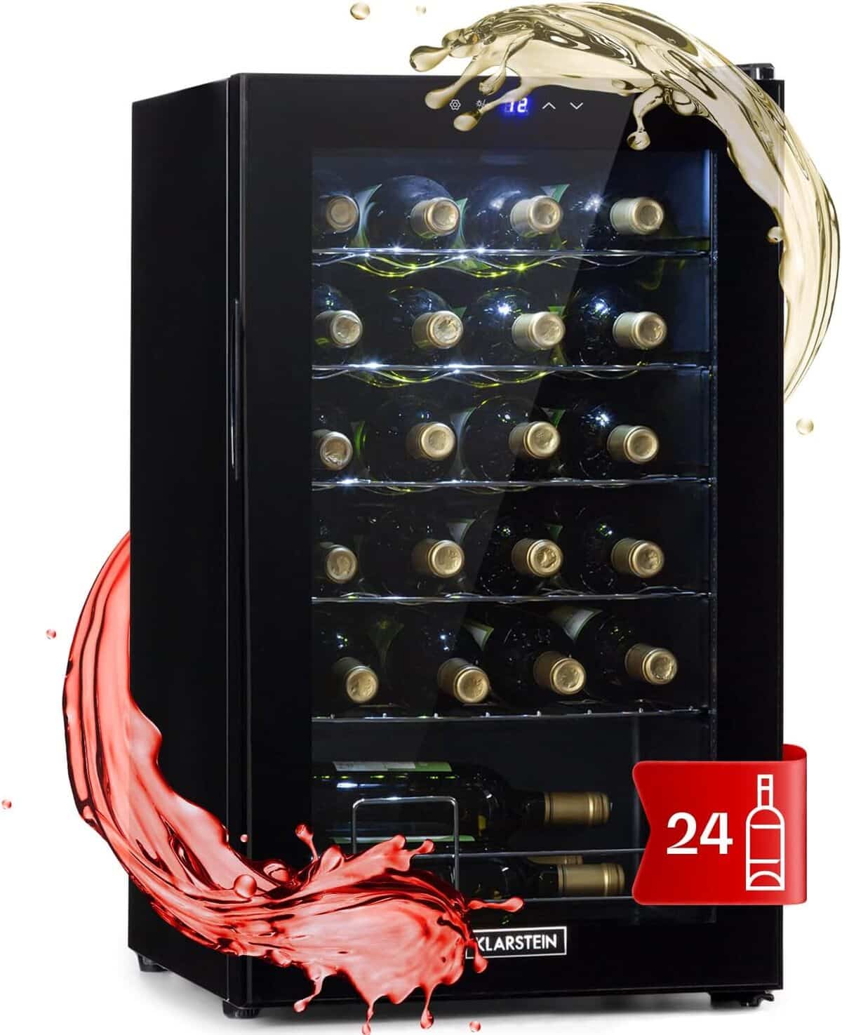 Test : cave à vin Klarstein 63L, design et performance