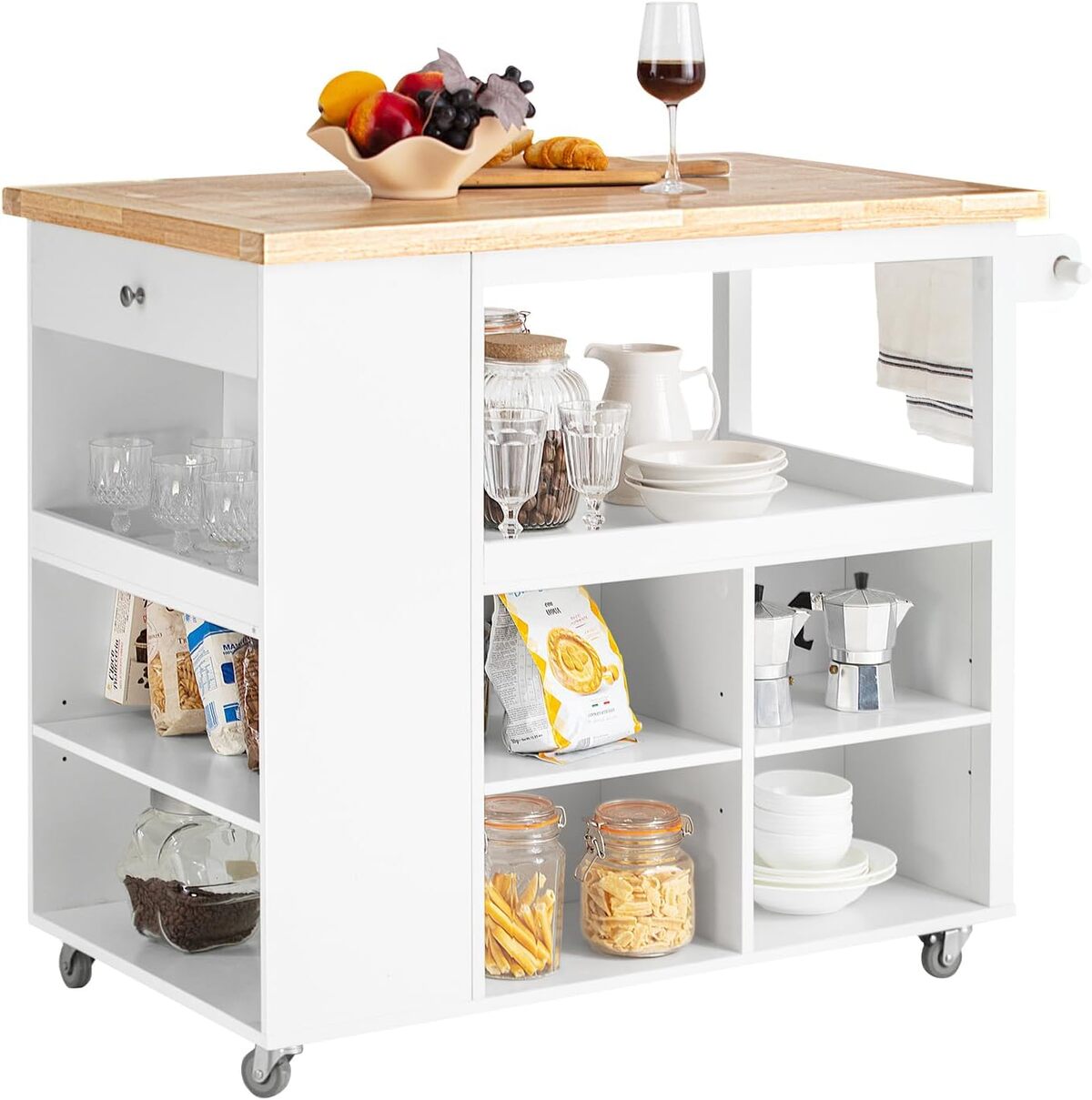 Test de la desserte multifonctionnelle SoBuy FKW97-WN