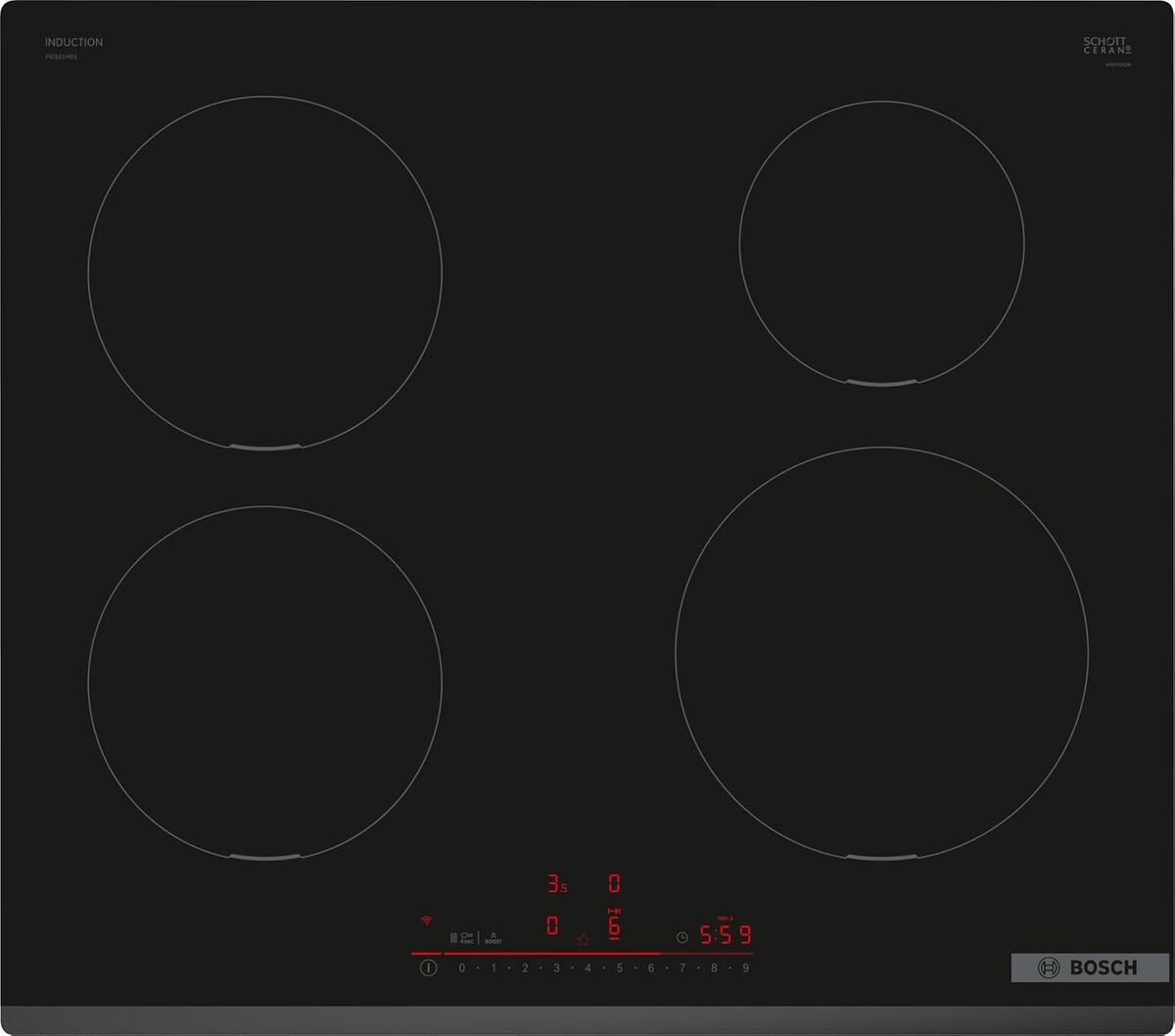 Test de la plaque à induction Bosch PIE631HB1E