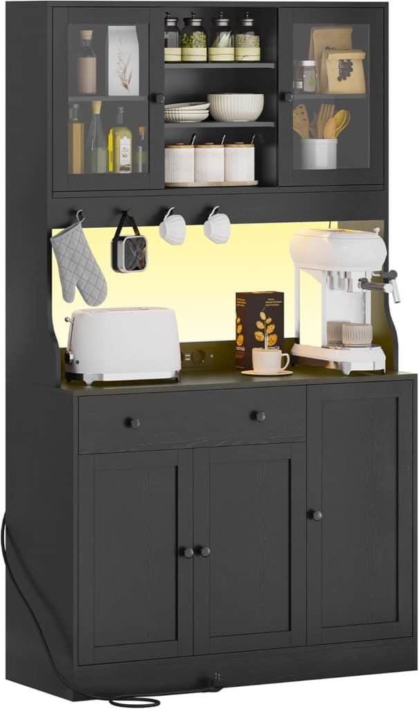 Test du meuble buffet cuisine avec LED : fonctionnalités et design pratiques