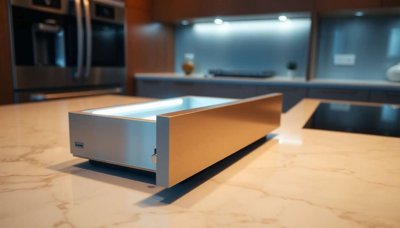 Comprendre l'importance de l'éclairage de tiroir en cuisine