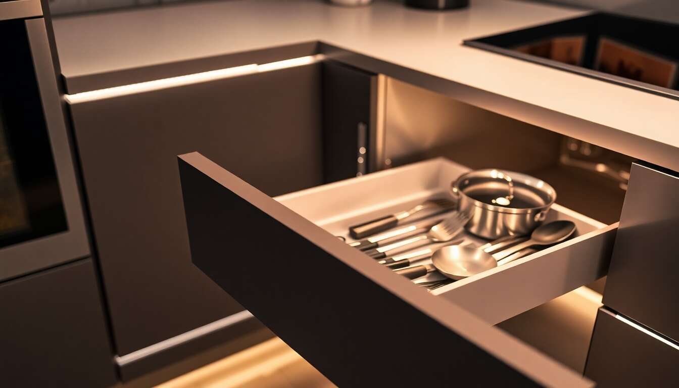 Avantages de la led pour éclairer vos tiroirs