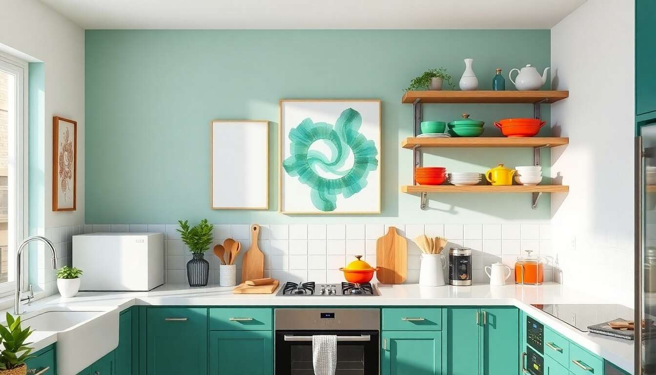 Réveillez vos murs blancs : idées déco pour la cuisine