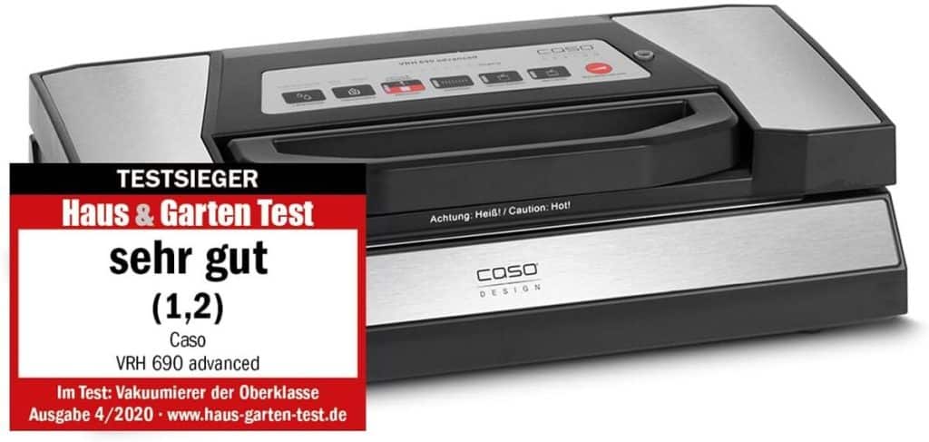 Test Caso VRH 690 : machine sous vide professionnelle