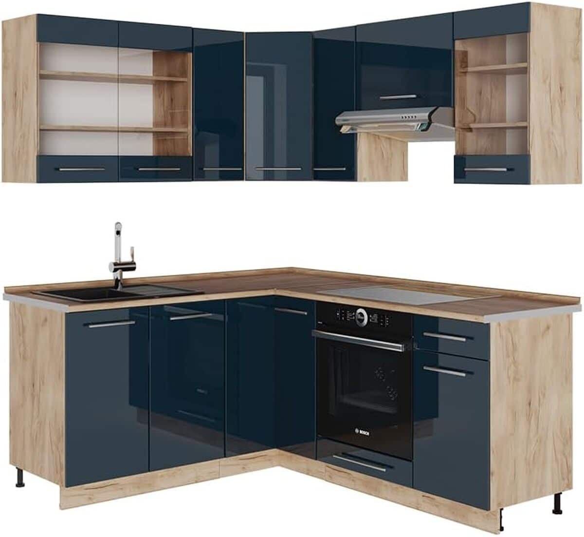 Test de la cuisine d'angle Vicco Fame-Line : design et fonctionnalité