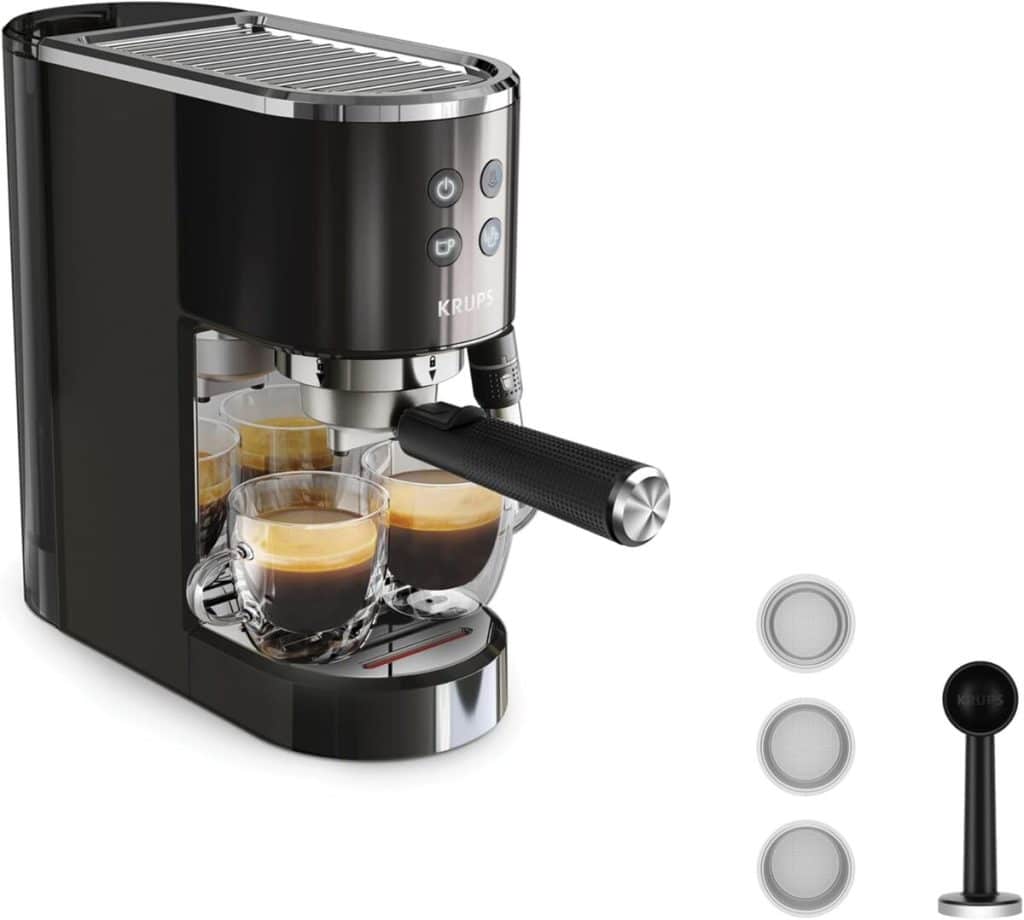 Test de la Krups Virtuoso+ : expresso digne d'un barista