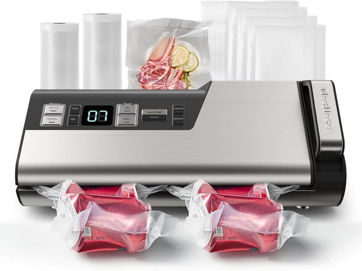 Test de la machine à emballer sous vide Mesliese : efficacité et praticité