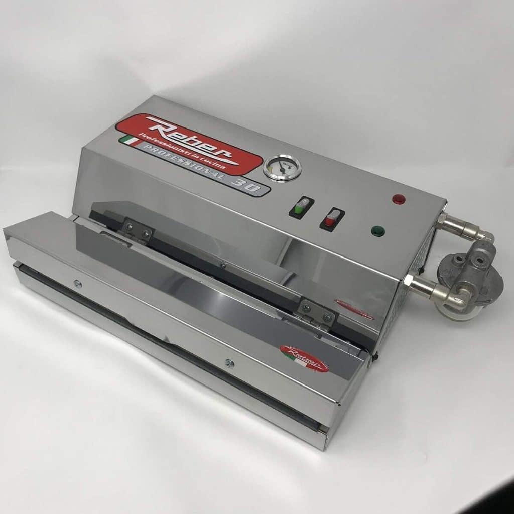 Test de la machine à vide Reber 9709NELF en inox