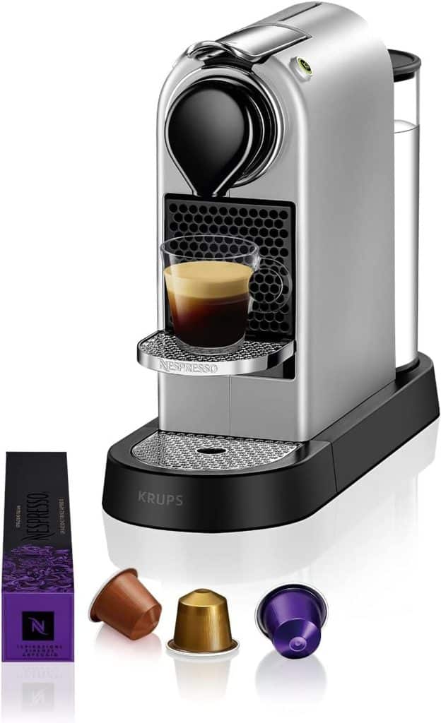 Test : nespresso Krups citiz YY4118FD, l'élégance en argent pour votre café