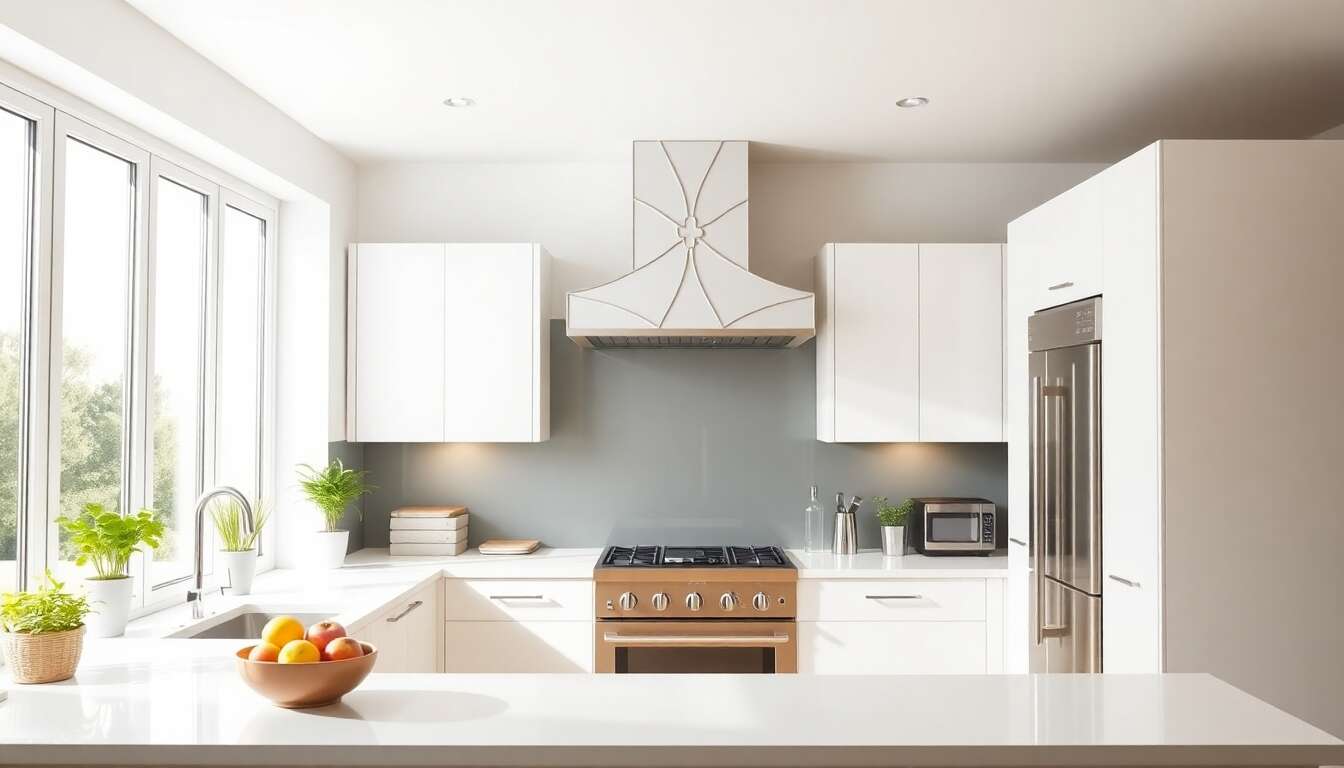 Habiller sa cuisine avec une hotte décorative : astuces et conseils
