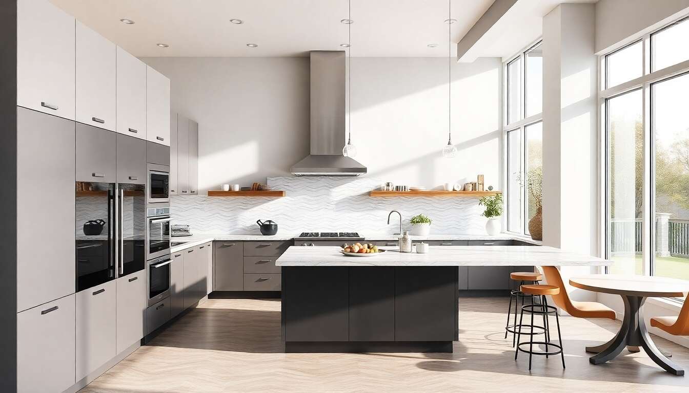 Cuisine équipée sur mesure : étapes clés à suivre