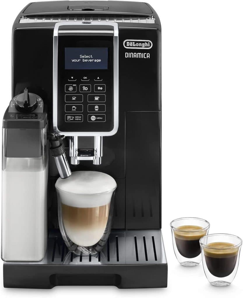 Test de la De'Longhi Dinamica ECAM350.55.B : café parfait au quotidien