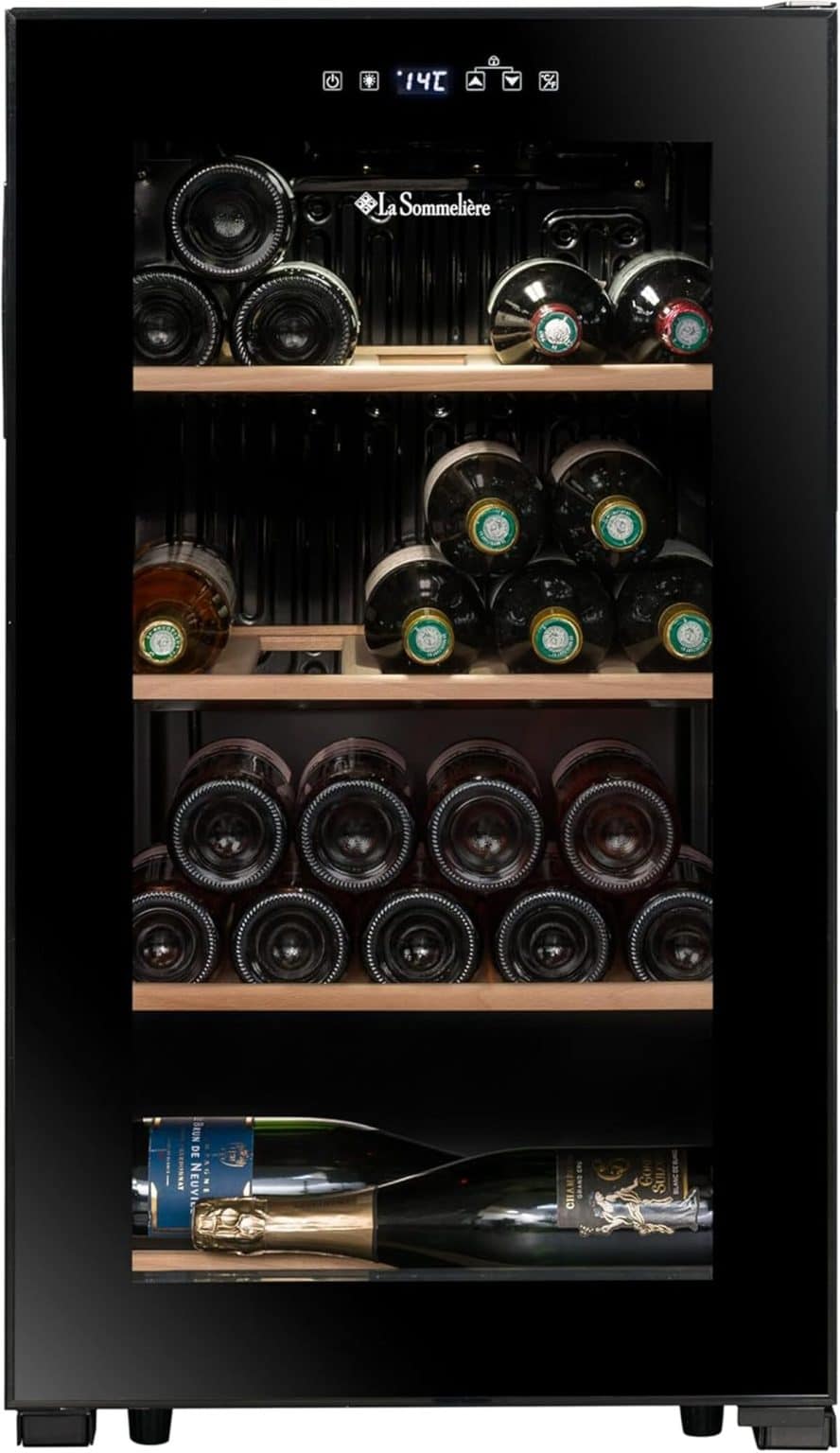 Test de la Sommeliere LS36BLACK : cave à vin design et efficace