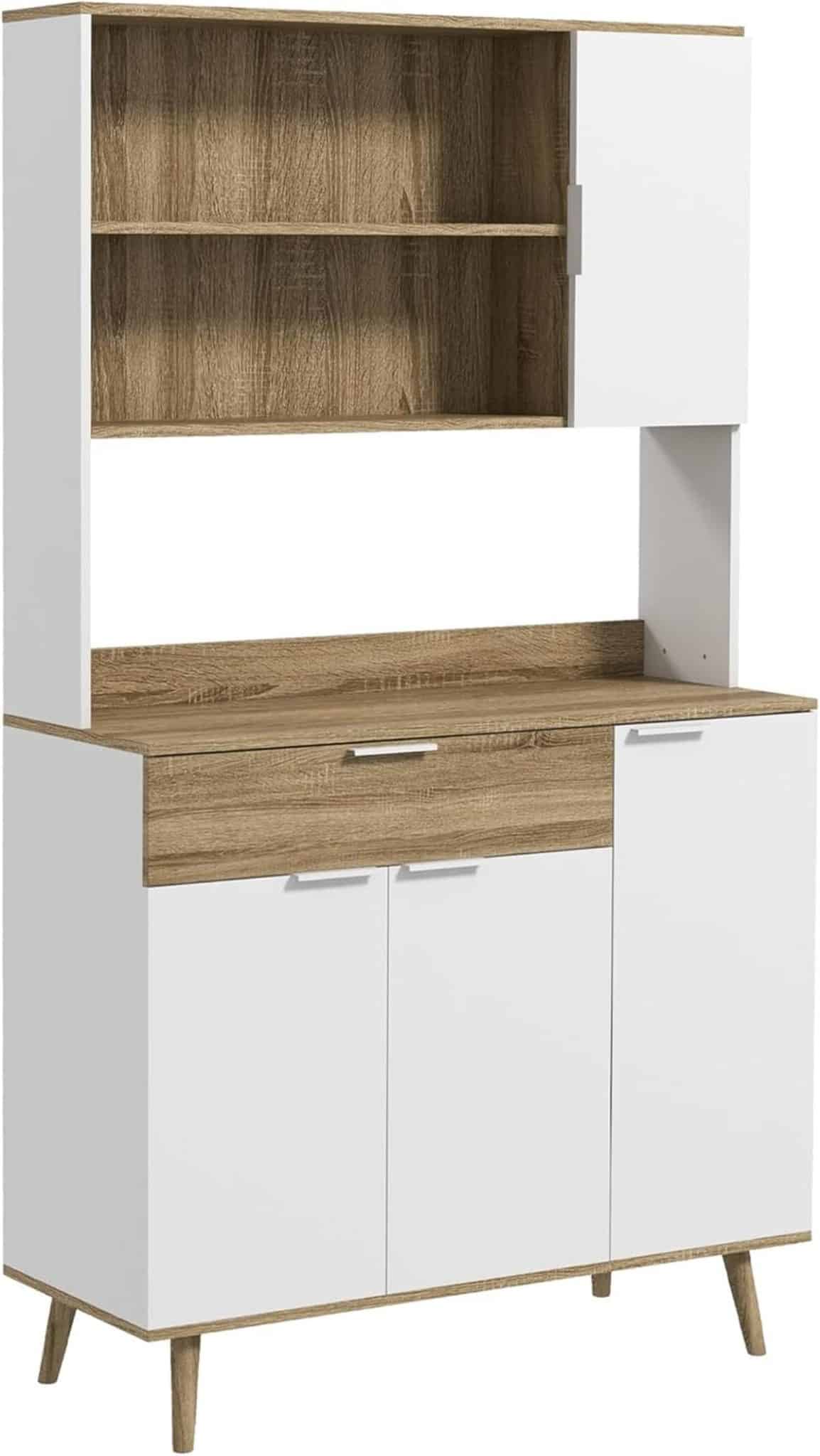 Test de l'armoire de cuisine HOMCOM : design scandinave et fonctionnalité