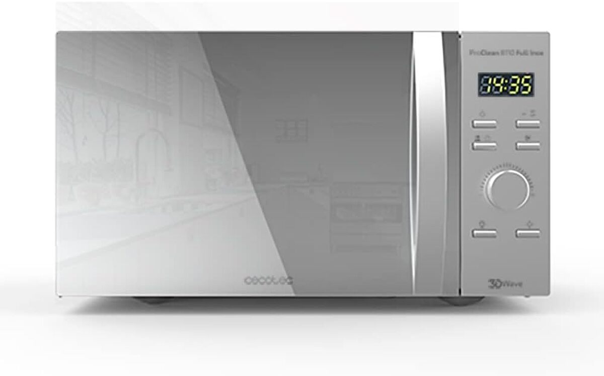 Test du micro-ondes Cecotec ProClean 8110 : puissance et polyvalence