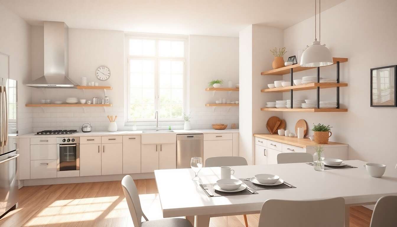 Consid&eacute;rer la taille et la luminosit&eacute; de la cuisine