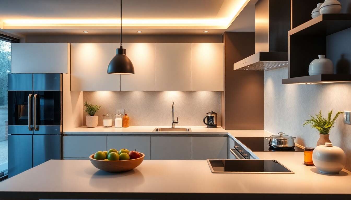 Choisir la temp&eacute;rature et la puissance lumineuse adapt&eacute;es