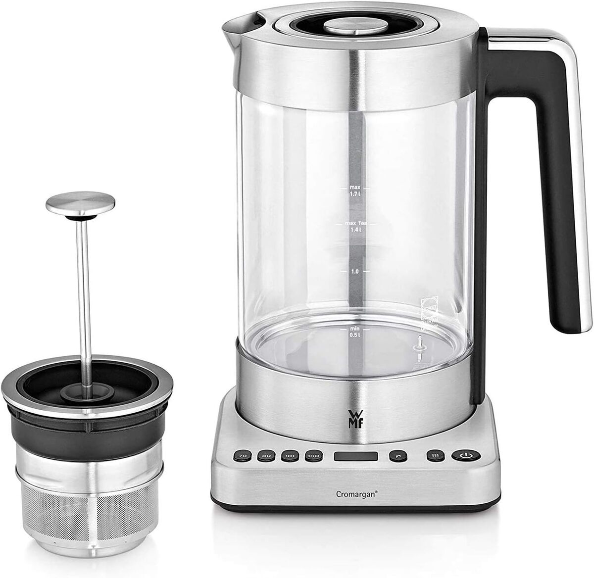 Test : bouilloire théière WMF Lono 2-en-1 en verre
