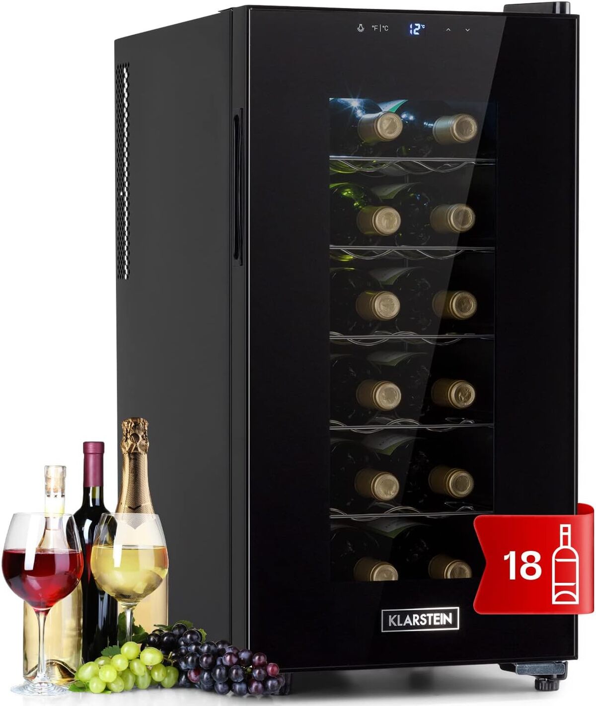 Test de la cave à vin Klarstein : vieillissement optimal et design élégant