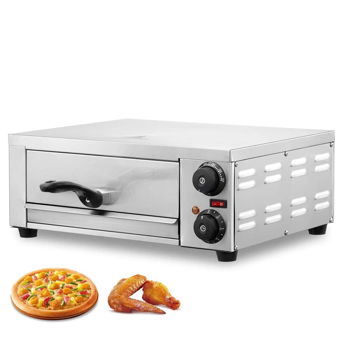 Test du four à pizza VEVOR 12 po électrique : cuisson uniforme et facile à nettoyer