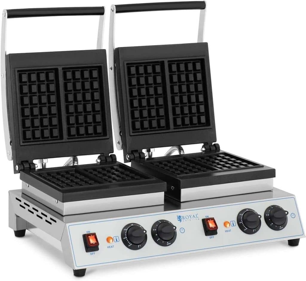 Test du gaufrier double Royal Catering RC-WMDS01