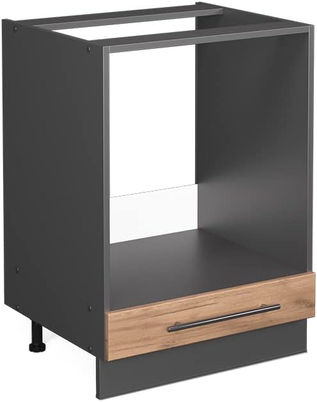 Test du meuble pour four Vicco Fame-Line : design chêne et anthracite