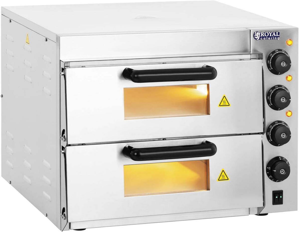 Test du Royal Catering Four à pizza électrique RCPO-3000-2PS-1 : performance et polyvalence