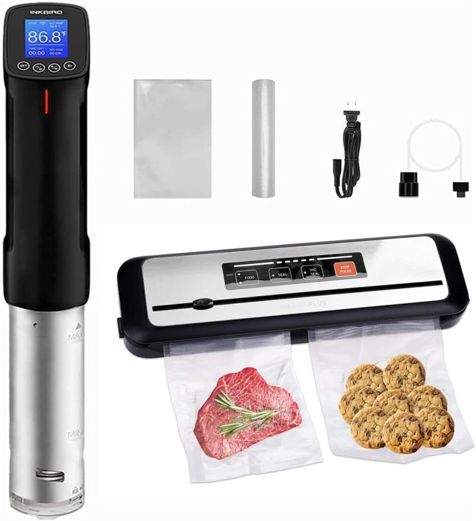 Test : inkbird ISV-100W, thermoplongeur sous vide et machine alimentaire