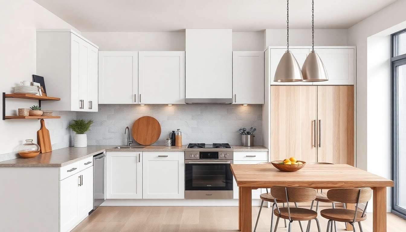 Associer le blanc avec d'autres mat&eacute;riaux et styles