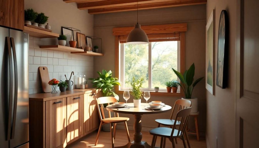 Aménager un coin repas dans la cuisine : astuces pratiques