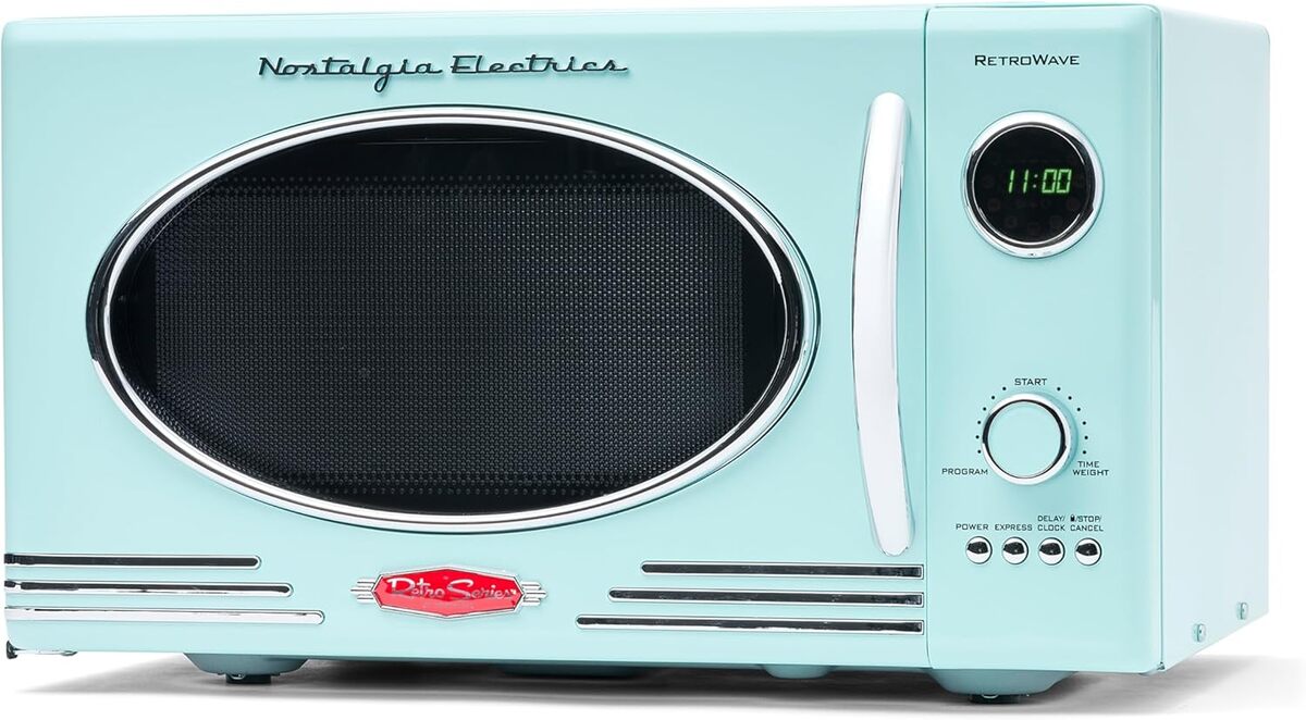 Test du micro-ondes rétro Nostalgia : performance et style