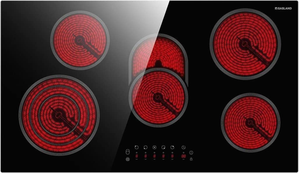 Test : plaque de cuisson Gasland CH90BF 90 cm, performance électrique intégrée