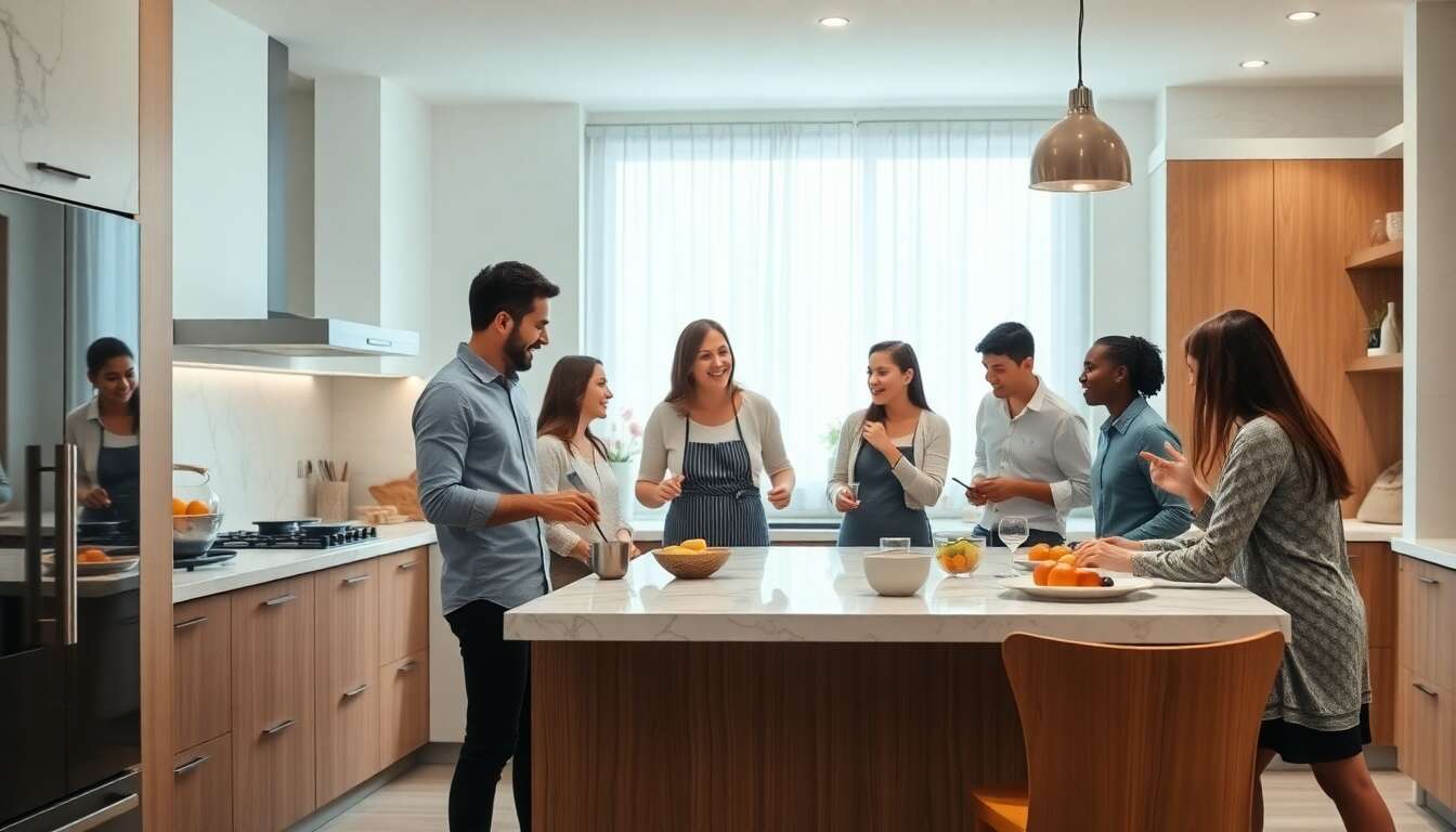 Solutions pour une cuisine adapt&eacute;e &agrave; toute la famille